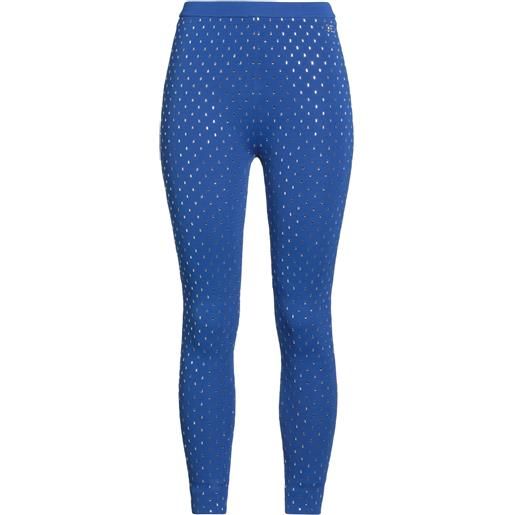 ELISABETTA FRANCHI - leggings - blu
