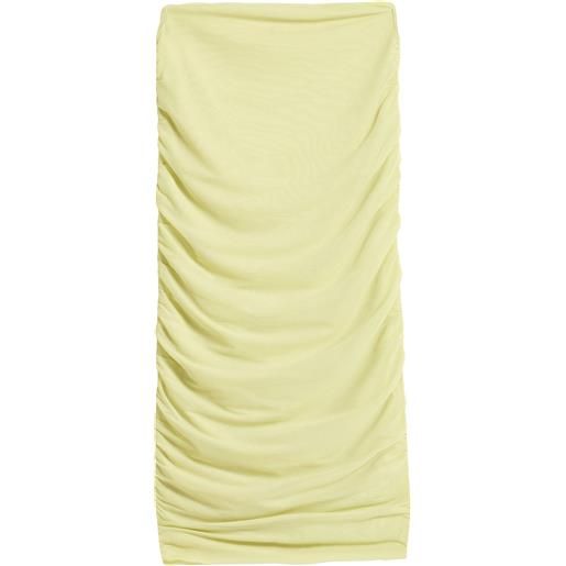 PATRIZIA PEPE - gonna midi - verde lime