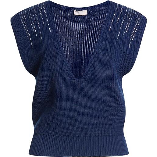 LIU -JO - pullover - blu