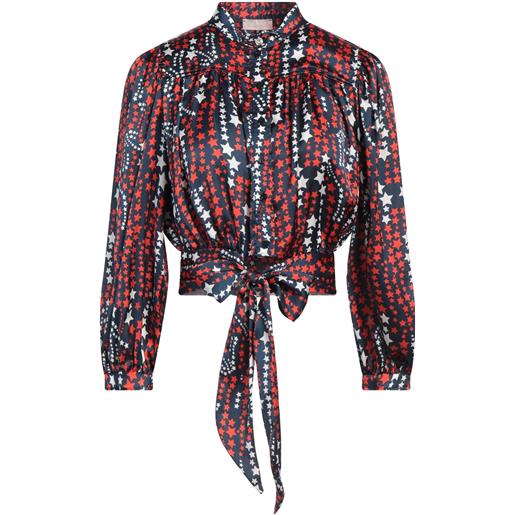 LIU -JO - camicie e bluse fantasia - blu notte