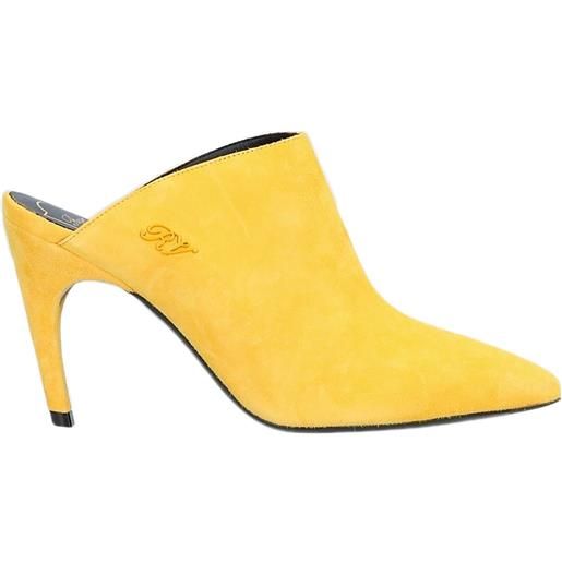ROGER VIVIER - mule e zoccoli - giallo
