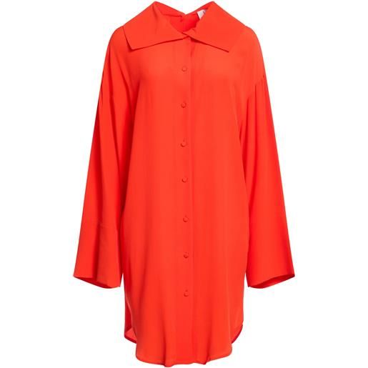 ERIKA CAVALLINI - vestito chemisier - rosso