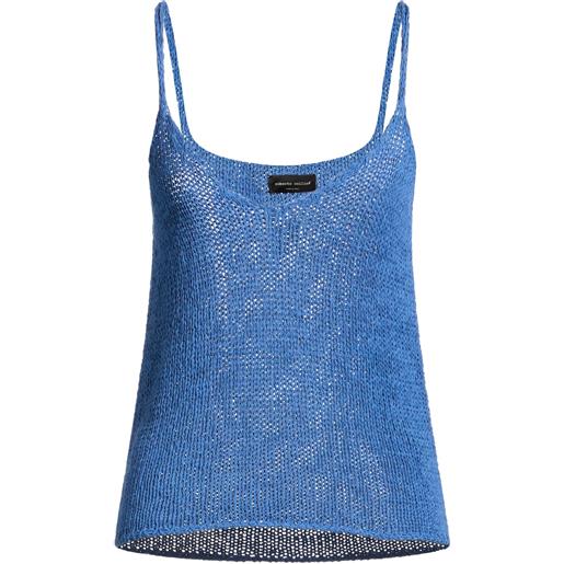 ROBERTO COLLINA - pullover - blu