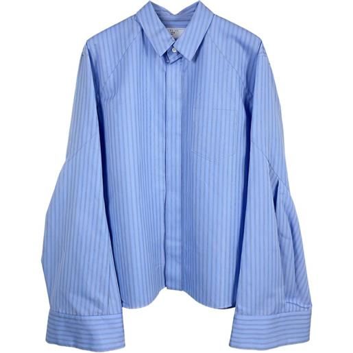 sacai camicia a righe - blu