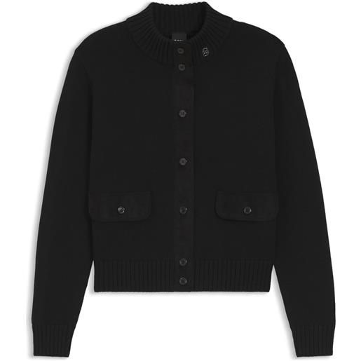 BOSS cardigan da equitazione, nero