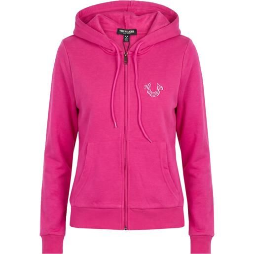 TRUE RELIGION - felpa - magenta