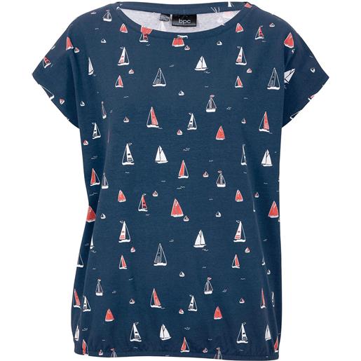 bonprix maglia casual a maniche corte-blu